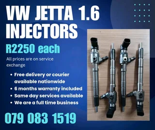 Vw Jetta 1.6 Injectors For Sale With Warranty Included