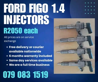 Ford Figo 1.4 Injectors For Sale With Warranty