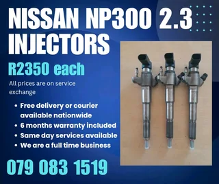 Nissian Np300 2.3 Injectors For Sale With Warranty Included