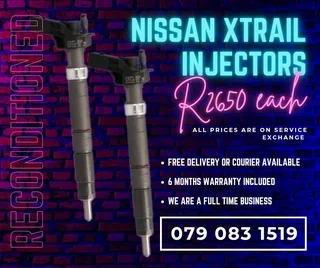 Nissan Xtrail Injectors For Sale With Warranty