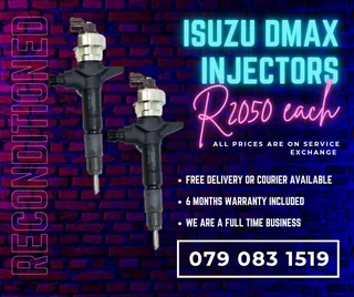 Isuzu Dmax Injectors For Sale With Warranty