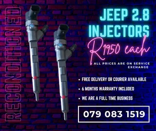 Jeep 2.5 Injectors For Sale With Warranty