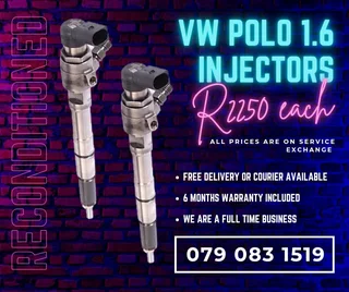 Vw Polo 1.6 Injectors For Sale With Warranty