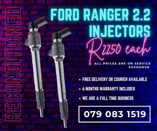 Ford Ranger 2.2 Injectors For Sale With Warranty Included