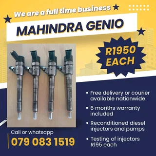 Mahindra Genio Injectors For Sale With Warranty