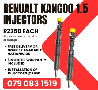 Renault Kangoo 1.5 Injectors For Sale With Warranty Included