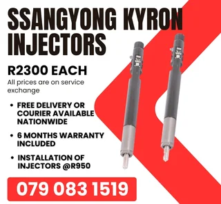 Ssangyong Kyron Injectors For Sale With Warranty Included