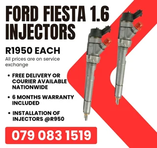 Ford Fiesta 1.6 Injectors For Sale With Warranty
