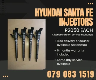 Hyundai Santa Fe Injectors For Sale With Warranty