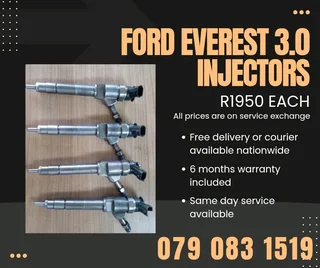 Ford Everest 3.0 Injectors For Sale With Warranty