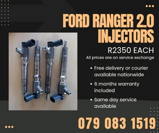 Ford Ranger 2.0 Injectors For Sale With Warranty Included