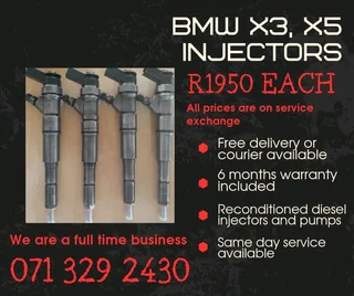 Bmw X5 And X3 Injectors For Sale With Warranty