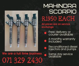 Mahindra Scorpio Injectors For Sale With Warranty Included
