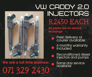 Vw Caddy 2.0 Injectors For Sale With Warranty Included
