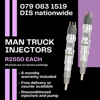 Man Truck Injectors For Sale With Warranty