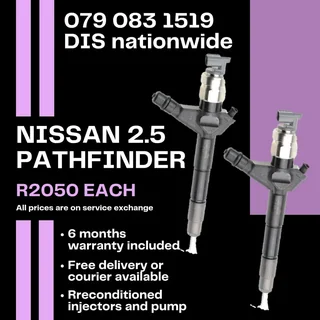 Nissan Pathfinder 2.5 Injectors For Sale With Warranty