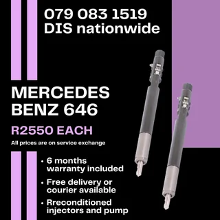 Mercedes Benz 646 Injectors For Sale With Warranty