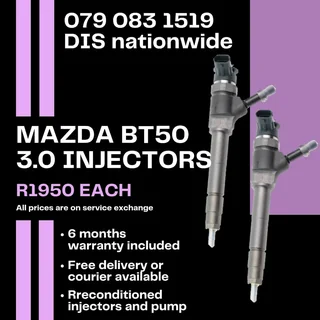 Mazda Bt50 3.0 Injectors For Sale With Warranty