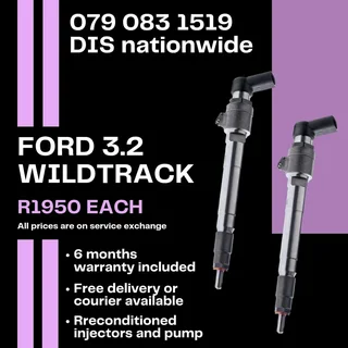 Ford Wildtrack 3.2 Injectors For Sale With Warranty Included