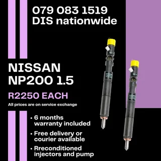 Nissan Np200 1.5 Injectors For Sale With Warranty