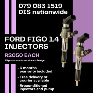 Ford Figo 1.4 Injectors For Sale With Warranty