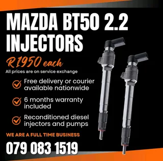 Mazda Bt50 2.2 Injectors For Sale With Warranty
