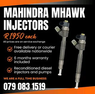 Mahindra Mhawk Injectors For Sale With Warranty Included
