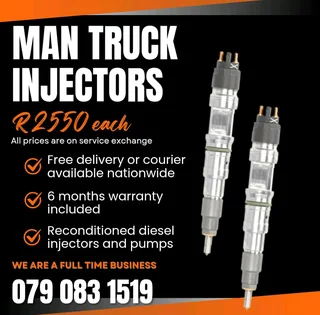 Man Truck Injectors For Sale With Warranty Included