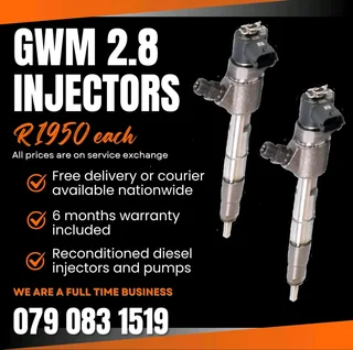 Gwm 2.8 Injectors For Sale With Warranty Included