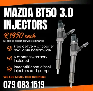 Mazda Bt50 3.0 Injectors For Sale With Warranty
