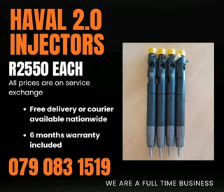 Haval 2.0 Injectors For Sale With Warranty