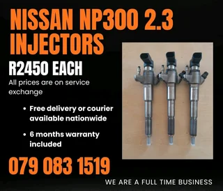 Nissian Navara 2.3 Injectors For Sale With Warranty