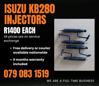 Isuzu Kb280 Injectors For Sale With Warranty Included