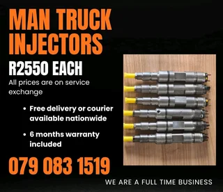 Man Truck Injectors For Sale With Warranty Included