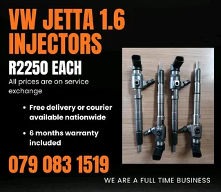 Vw Jetta 1.6 Injectors For Sale With Warranty Included