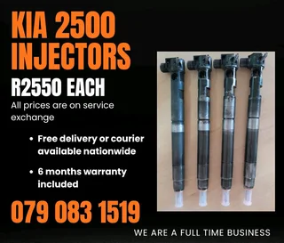 Kia 2500 Injectors For Sale With Warranty Included