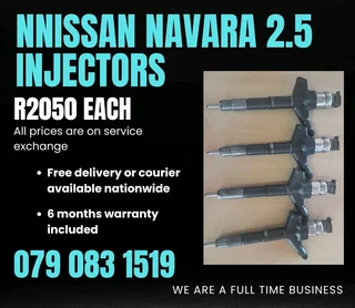 Nissian Navara Yd25 Injectors For Sale With Warranty Included