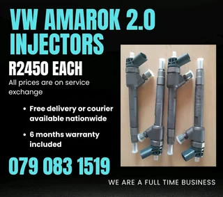 Vw Amarok 2.0 Injectors For Sale With Warranty Included