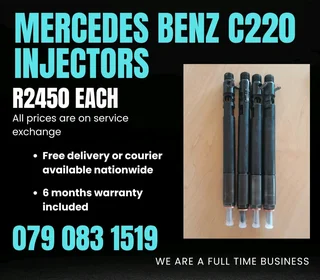 Mercedes Benz C220 Injectors For Sale With Warranty Included
