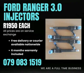 Ford Ranger 3.0 Injectors For Sale With Warranty Included