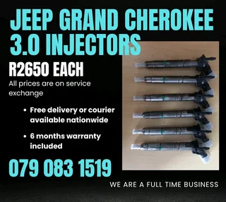 Jeep Grand Cherokee 3.0 Injectors For Sale With Warranty Included