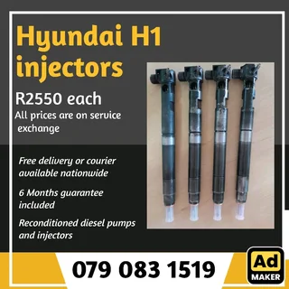 Hyundai H1 Injectors For Sale With Warranty