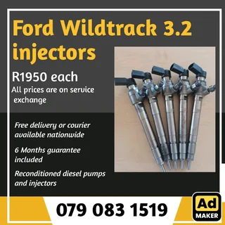 Ford Wildtrack 3.2 Injectors For Sale With Warranty