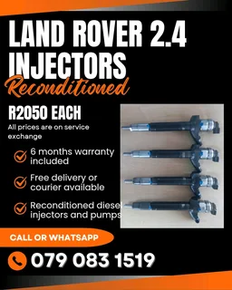 Land Rover 2.4 Injectors For Sale With Warranty