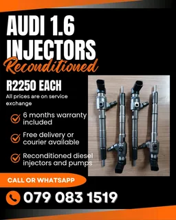 Audi 1.6 Injectors For Sale With Warranty Included