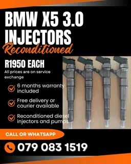 Bmw X5 3.0 Injectors For Sale With Warranty Included