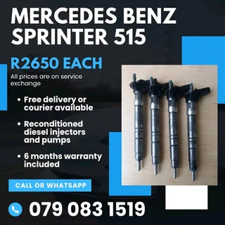 Mercedes Benz Sprinter 515 Injectors For Sale