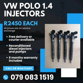 Vw Polo 1.4 Injectors For Sale With Warranty