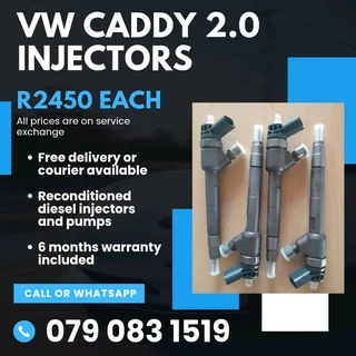 Vw Caddy 2.0 Injectors For Sale With Warranty