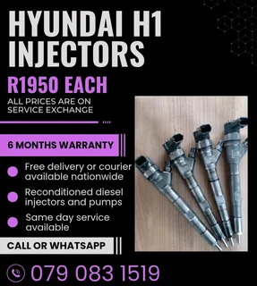 Hyundai H1 Injectors For Sale With Warranty